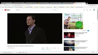 Depression, the secret we share   Andrew Solomon   YouTube   Google Chrome 10 13 2017 8 46 29 AM