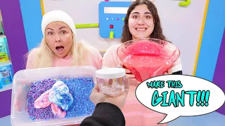 MAKE THIS TINY SLIME INTO A GIANT SLIME CHALLENGE! Slimeatory 663