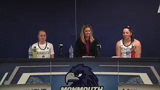 Monmouth Women's Basketball Press Conference vs. St. Joe's