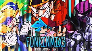 [FANSING] FUNKINMIX3 (Defesa, Atrocidade, EDD-safio, Nevasca, Fantasma) - (FNF) (Dublado PT-BR)