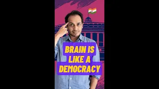 YOUR brain is a Government. Vote Wisely! #shorts