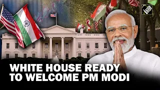 Washington DC decked up with Indian flags to welcome PM Modi for State visit to US