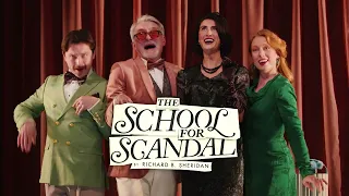 A sneak peek at The School for Scandal