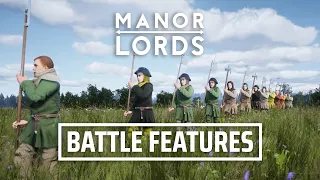 Manor Lords - Battle Features | Medieval RTS/Citybuilder