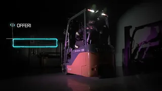 Toyota 8FBE Counterbalance Truck - Slope Sensing Auto Power