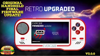 Evercade Original Handheld FINAL Firmware Update V3.0.0 - Guide and Full Details!