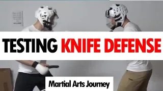 Proof That Most Knife Defense Doesn't Work