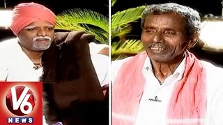 Janapadam with "Jale Jangamayya" Famous Folk Singer "Ramaswamy " || Mallanna  ||  V6 News