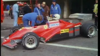 F1 1983 pre-season testing at Paul Ricard Castellet race track