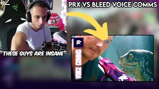 FNS Reacts To VOICE COMMS of Paper Rex vs Bleed | VCT Pacific Stage 1 Highlights