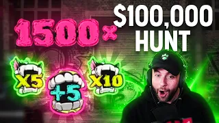 MY FIRST 💥$100,000 BONUS HUNT💥 ON MY NEW DLIVE STREAM!! (20+ Different Bonuses)