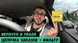 Уклон. Возвращение в работу по фильтрам