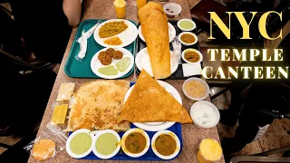 Eating an Epic Dosa Feast at the Temple Canteen in Flushing, Queens. NYC