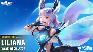 Skin Spotlight | WaVe: Oscillator Liliana | Arena of Valor - TiMi