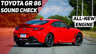 2022 Toyota GR86 Sound Comparison FA24 vs FA20 Engine (GT86/FR-S)