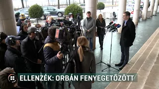 Ellenzék: Orbán fenyegetőzött 18-03-16