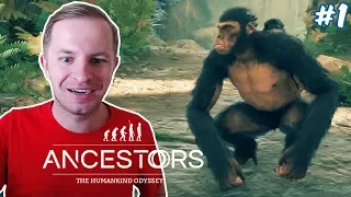 СИМУЛЯТОР ОБЕЗЬЯНЫ | Ancestors: The Humankind Odyssey #1