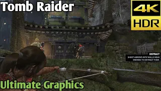 Tomb Raider (Ultimate Graphics Settings) 4k HDR Gameplay