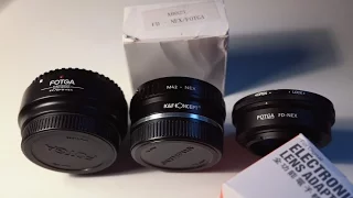 Переходники для Sony E-Mount