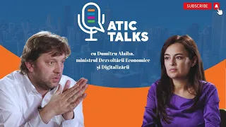 Episodul 1 #ATICTalks: Dumitru Alaiba, ministrul Dezvoltării Economice şi Digitalizării