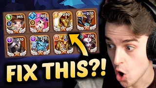 This IDLE HEROES account is UNFIXABLE... Here's how we helped it!