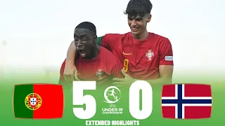 Portugal vs Norway | Highlights | U19 European Championship Semi Final 13-07-2023