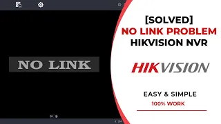 Hikvision No Link Problem | Network Unreachable Hikvision