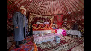 Erecting a Yurt in Kyrgyzstan -  How to Put up a Yurt