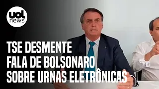 Bolsonaro diz que Exército detectou vulnerabilidades em urnas; TSE desmente