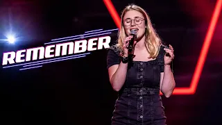 Zoe - 'Remember' | The Blind Auditions | The Voice van Vlaanderen | VTM
