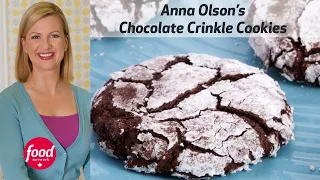 Anna Olson's Crinkle Cookies Are a Chocolate Lover's Dream