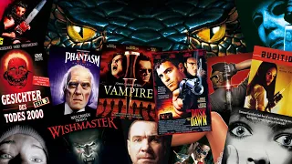 90er Filmsammlung Overview 🎃🔪 Horror 💀 🧠🫀 1995 - 1999 || DVD & Blu-Ray