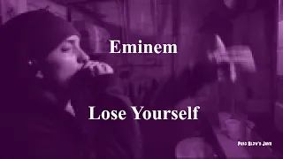 Eminem - Lose Yourself [Lyric Video] [slowed] [screwed]