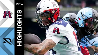 XFL Highlights - Houston Roughnecks vs. Arlington Renegades