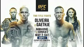 UFC 274 Oliveira v Gaethje - "RISING PHOENIX"OFFICIAL TRAILER - MUSIC (Vocal Cut and Original Audio)