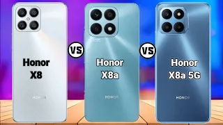 Honor X8 Vs Honor X8a Vs Honor X8a 5G  #Trakontech.