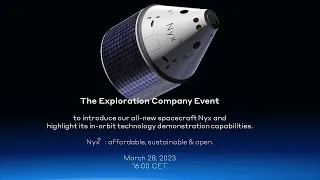 Introducing Nyx and how it facilitates in-orbit technology demonstrations