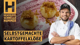 Schnelles Selbstgemachte Kartoffelklöße Rezept von Steffen Henssler