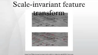 Scale-invariant feature transform