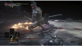 Dark Souls 3 - Champion Gundyr Boss Fight (Melee/No Shield)