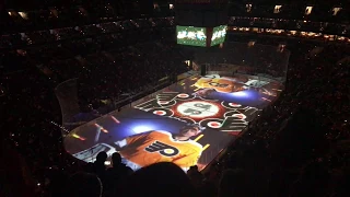 Nashville Predators vs Philadelphia Flyers 10/19/17 - 2nd Period Intro