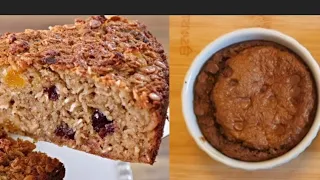 Two Healthy Diabetics Oatmeal cake recipes No Sugar No Butter