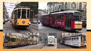 Trams in Milan / Tram di Milano 3 and 6/11/2022
