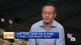 Alibaba co-founder Joe Tsai: Jack Ma is fine and 'lying low right now'