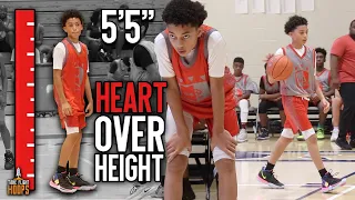 HEART OVER HEIGHT! 5'5" 8th Grader Micah Tucker WILL GO AT ANYONE! Top 2024 PG Plays Like Baby Steph