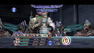 DFFOO Global -World of Illusions Divine: Assailing Alexander LUFENIA,Quest LV200,3Turns ,Scores1389k