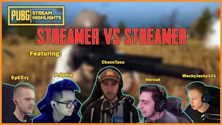 Shroud vs Chocotaco | PUBG Streamer Vs Streamer | ft. Pr0phie, SpEEEzy. | Ep. 2