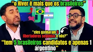 "QUANDO A GENTE PEGA UM BRASILEIRO O BICHO PEGA" ARGENTINOS TRETAM POR CAUSA DAS EQUIPES BRASILEIRAS