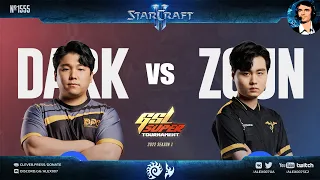 ПОЛНЫЙ АБСУРД в полуфинале Zoun - Dark | 2022 GSL Super Tournament #1 Ro4 - Корейский StarCraft II