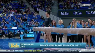 Peng-Peng Lee 2018 Beam vs OSU 9.975